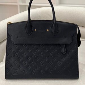 Authentic Pre-Owned Louis Vuitton Black Monogram Empriente Pont Neuf GM Bag